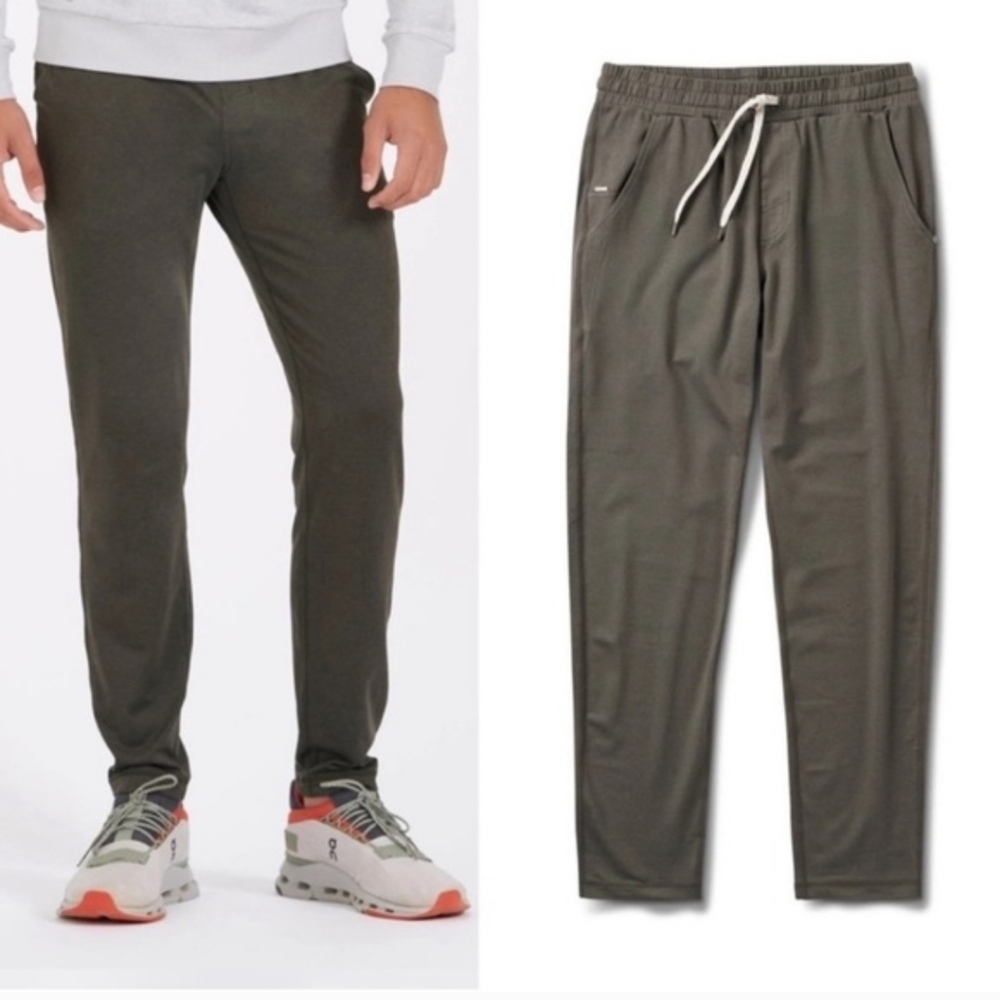 Vuori Ponto Performance Green Pant Large